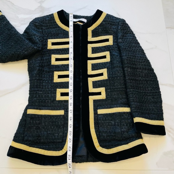 Givenchy Embroidered Tweed Military Jacket - Picture 9 of 15